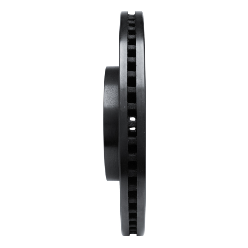 Mazda CX-7 Brake Rotor (1) - Front Left - R1 Concepts - Drilled & Slotted - Black - `07-`12